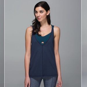 Lululemon Oneness Tank Top Heather Inkwell